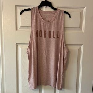 NOBULL High Neck Women's Pink Tank Top